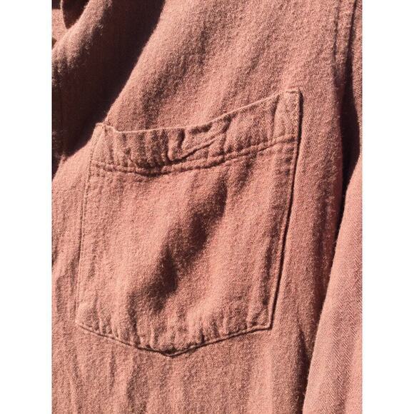 Altar'd State button up shirt womens XS mauve pink oversized western boho fall - Picture 5 of 12